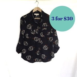🌟[Loft] Floral Blouse (A014)